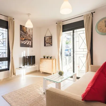 Ma1a-apt With Rooftops With Palms Close To Old Town * Malaga