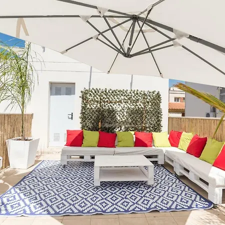 Apartment Ma1a-apt With Rooftops With Palms Close To Old Town Malaga